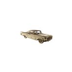 3D SERGİ Ahşap Puzzle, 3d Ahşap C. Impala 1959 Maketi 219 Parça