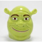 3D Shrek Tasarımı Porselen Kupa Bardak (Büyük Boy) - 0 - Siyah