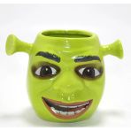 3D Shrek Tasarımı Porselen Kupa Bardak Liv307