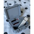 3D Snaxx Sd ve Micro Sd Hafıza Kartı Düzenleyici Kutusu –usb Yuvalı Taşınabilir Koruma Saklama KUTUSU–7X8X4CM - Gri
