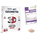 3D Tyt - Ayt Geometri Video Destekli Defter - Yks 2026 + Telefon Tutucu + Tyt Deneme