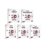 3D Tyt Türkçe Matematik Fizik Kimya Ve Biyoloji Video Ders Defteri Seti 5 Kitap