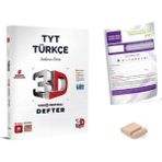 3D Tyt Türkçe Video Destekli Defter - Yks 2026 + Telefon Tutucu + Tyt Deneme