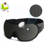 3D Uyku Maskesi Gözler Için Hafif Uyku Maskesi Engelle Seyahat Göz Farı Gözü Göz Maskesi Gece Nefes Alabilir Slaapmasker Renk: Gri (Yurt Dışından) - 6+ Yaş