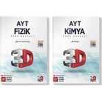 3D Yayınları 2022 AYT Fizik Kimya Soru Bankası Seti (2 Kitap)