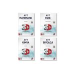 3D Yayınları 2022 Ayt Matematik Fizik Kimya Biyoloji Soru Bankası Seti 4 Kitap 9136051941035