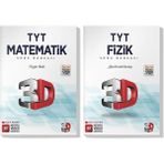3D Yayınları 2022 TYT Matematik Fizik Soru Bankası Seti (2 Kitap)