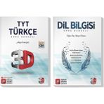 3D Yayınları 2022 TYT Türkçe Dil Bilgisi Soru Bankası Seti (2 Kitap)