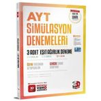 3D Yayınları 2023 AYT Eşit Ağırlık 3 Adet Simülasyon Deneme