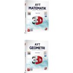 3D Yayınları 2023 - AYT Matematik - Geometri Soru Bankası 2'li Set