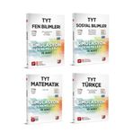 3D Yayınları 2023 Matematik-fen-türkçe-sosyal 4'lü Tyt Branş Denemeleri Seti Hologramlı