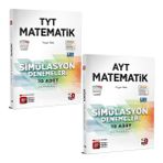 3D Yayınları 2023 TYT -AYT Simülasyon Matematik Denemeleri