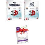 3D Yayınları 2024 AYT Soru Bankası Matematik - Fizik - TYT Deneme