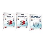 3D YAYINLARI 2024 TYT 3D Türkçe - Matematik - Paragraf Soru Bankaları (3 Kitap)