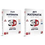 3D Yayınları 2024 Tyt Ayt Matematik Video Destekli Defter Seti 2 Kitap