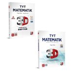 3D Yayınları 2024 Tyt Matematik Soru + Video Destekli Defter Seti