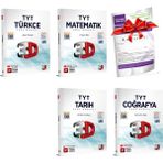 3D Yayınları 2024 TYT Soru Bankası Set Matematik - Türkçe - Tarih - Coğrafya - TYT Deneme