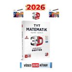 3D Yayınları 2025-2026 Tyt Matematik Video Destekli Defter+Android Kalem