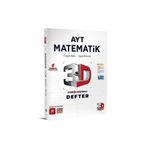 3D Yayınları 2025 AYT 3D Matematik Video Destekli DefterFenomen Seçimi Ayraç Hediyeli