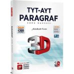 3D Yayınları 2025 TYT-AYT Paragraf Soru Bankası Ciltsiz 345 Sayfa