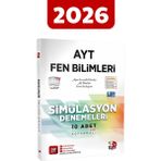 3D Yayınları 2026 3D Ayt Simülasyon Fen Bilimleri Kitap Deneme Sınavı Üniversite Hazırlık