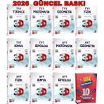 3D Yayınları 2026 Güncel Tyt-Ayt Sayısal Soru Bankası Seti ve Matematik 10 Deneme Hediye - 2025202600587