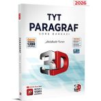 3D Yayınları 3D TYT Paragraf Soru Bankası Ciltli 296 Sayfa Üniversite Hazırlık İçin