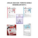 3D Yayınları ARALIK AYI SON TÜRKİYE GENELİ DENEMELERİ 5 Lİ SÜPER SET-1