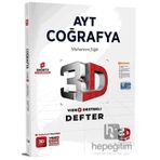 3D Yayınları Ayt 3D Coğrafya Video Destekli Defter