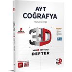 3D Yayınları Ayt Coğrafya Video Destekli Defter Yeni