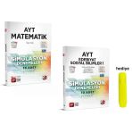 3D Yayınları AYT Eşit Ağırlık Matematik Edebiyat Sosyal Bilimler Simülasyon Deneme Seti