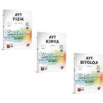 3D Yayınları Ayt Fizik Kimya Biyoloji Simülasyon Deneme Seti Fen Bilimleri Set