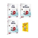 3D Yayınları Ayt Fizik Kimya Ve Biyoloji Soru Bankası 3Lü Set