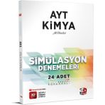 3D Yayınları AYT Kimya Simülasyon Denemeleri 24 Adet Üniversite Hazırlık İçin Özgün Sorular
