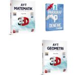 3D Yayınları AYT Matematik Geometri Soru Bankası Set