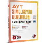 3D Yayınları AYT Sayısal Simülasyon 3 Deneme Sınavı Ciltli Kitap Üniversite Hazırlık