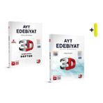 3D Yayınları Ayt Video Destekli Edebiyat Defter Ve Soru Bankası Seti