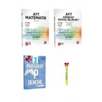 3D Yayınları AYTMatematik+Ayt Edebiyat Sosyal Bilimler-1 deneme