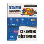 3D Yayınları Çap Yayınları YKS TYT AYT Geometri Çokgenler ve Dörtgenler Konu Anlatımlı Soru Bankası Video Çözüml