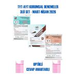 3D Yayınları TYT-AYT 3lü Kurumsal Deneme Sınavı 3D ve Orbital (MART-NİSAN 2026 3. DENEME) - Optikli