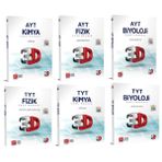 3d Yayınları Tyt Ayt Fizik Kimya Biyoloji Soru Bankası Seti 2023
