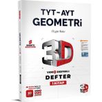 3D Yayınları TYT - AYT Geometri Video Destekli Defter 1. Kitap Üniversite Hazırlık Sınavı İçin