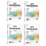 3D Yayınları Tyt Ayt Matematik Fen Simülasyon Denemeleri 4 Kitap - Kolektif