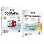 3D Yayınları Tyt Çoğrafya Soru Bankası - Tyt Sosyal Bilimler Simülasyon Deneme