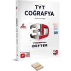 3D Yayınları TYT Coğrafya Video Destekli Defter - Telefon Tutucu