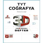 3D Yayınları TYT Coğrafya Video Destekli Defter Üniversite Hazırlık İçin 216 Sayfa