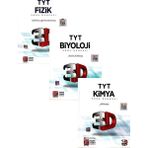 3D Yayınları TYT Fizik Kimya Biyoloji Soru Bankası Seti Üniversite Hazırlık İçin Güncellenmiş Kaynaklar