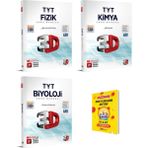 3D Yayınları TYT Fizik Kimya ve Biyoloji Soru Bankası - Telefon Tutucu