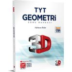 3D Yayınları TYT Geometri Soru Bankası Video Çözümlü 256 Sayfa Eğitim Kitabı