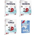 3D Yayınları TYT Matematik Geometri ve Türkçe Soru Bankası Seti